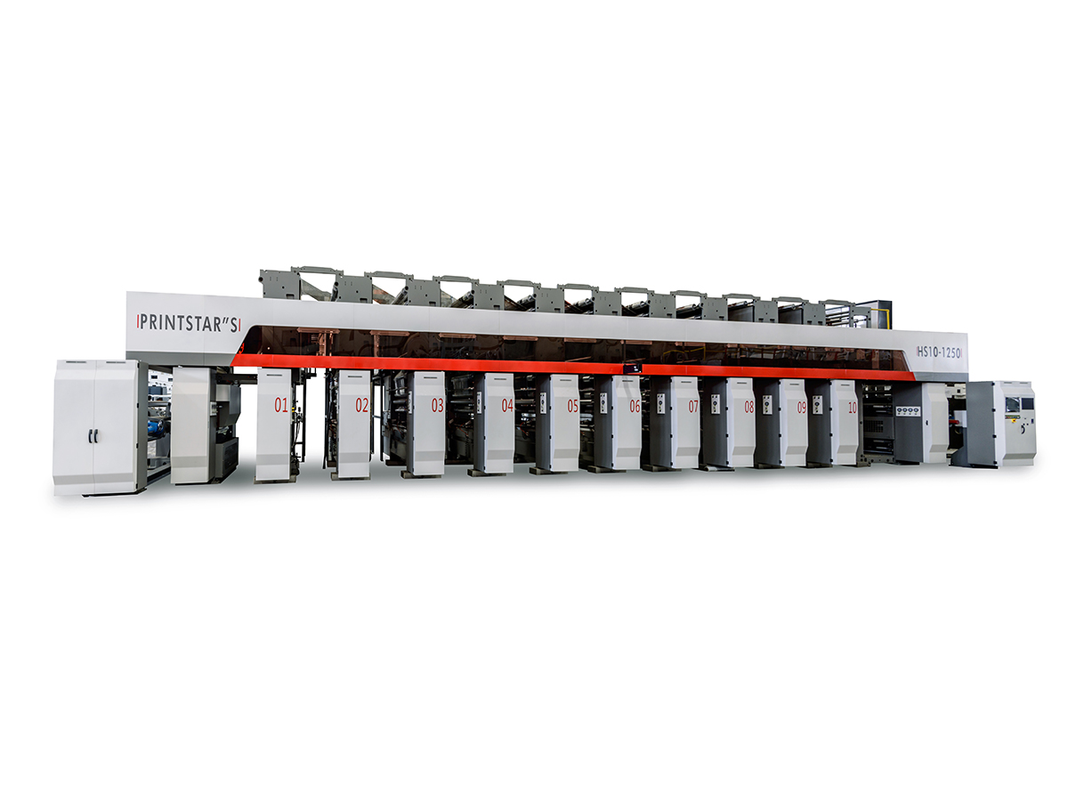 HD 450m Meaisín priontála rotogravure ardluais